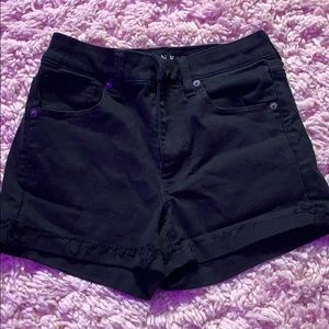 Black American Eagle Shorts